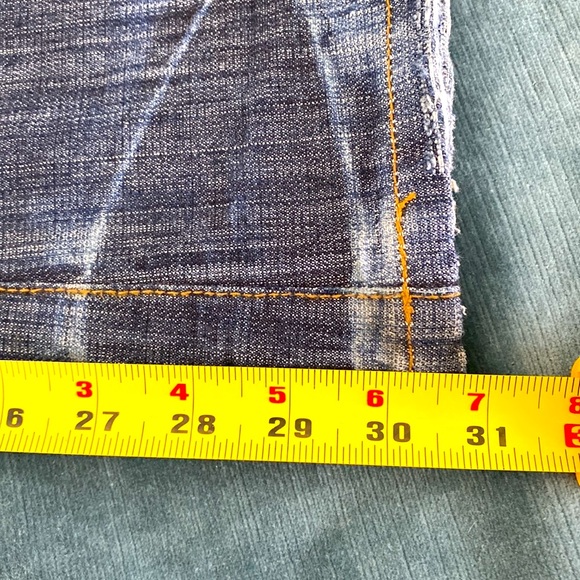 Diesel Jeans Distressed Blue Jeans Size 29. - Picture 6 of 7